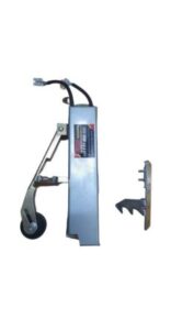 Cerradura para puerta placa doble contacto